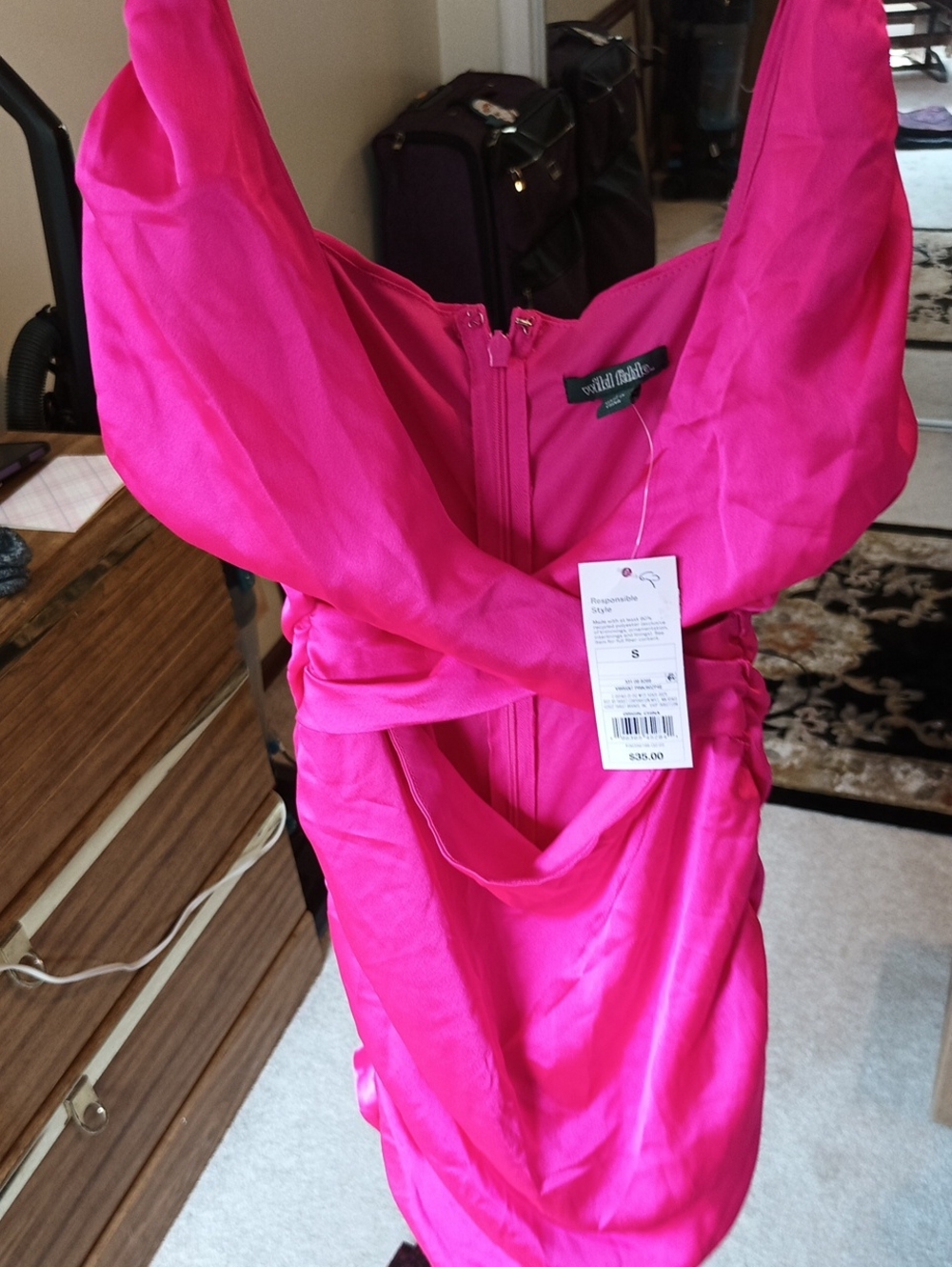 Wild fable Sz. SM Hot Pink Sleeveless Mini Dress